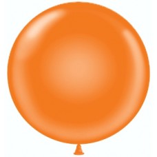 Шар (24''/61 см) Оранжевый, пастель